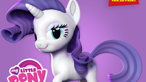 Rarity - Little Pony Fanart