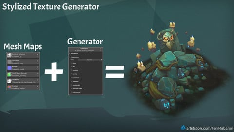 Stylized Texture Generator for Substance Painter