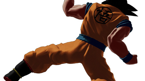 Goku Comic Render