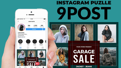 Instagram Feed Puzzle