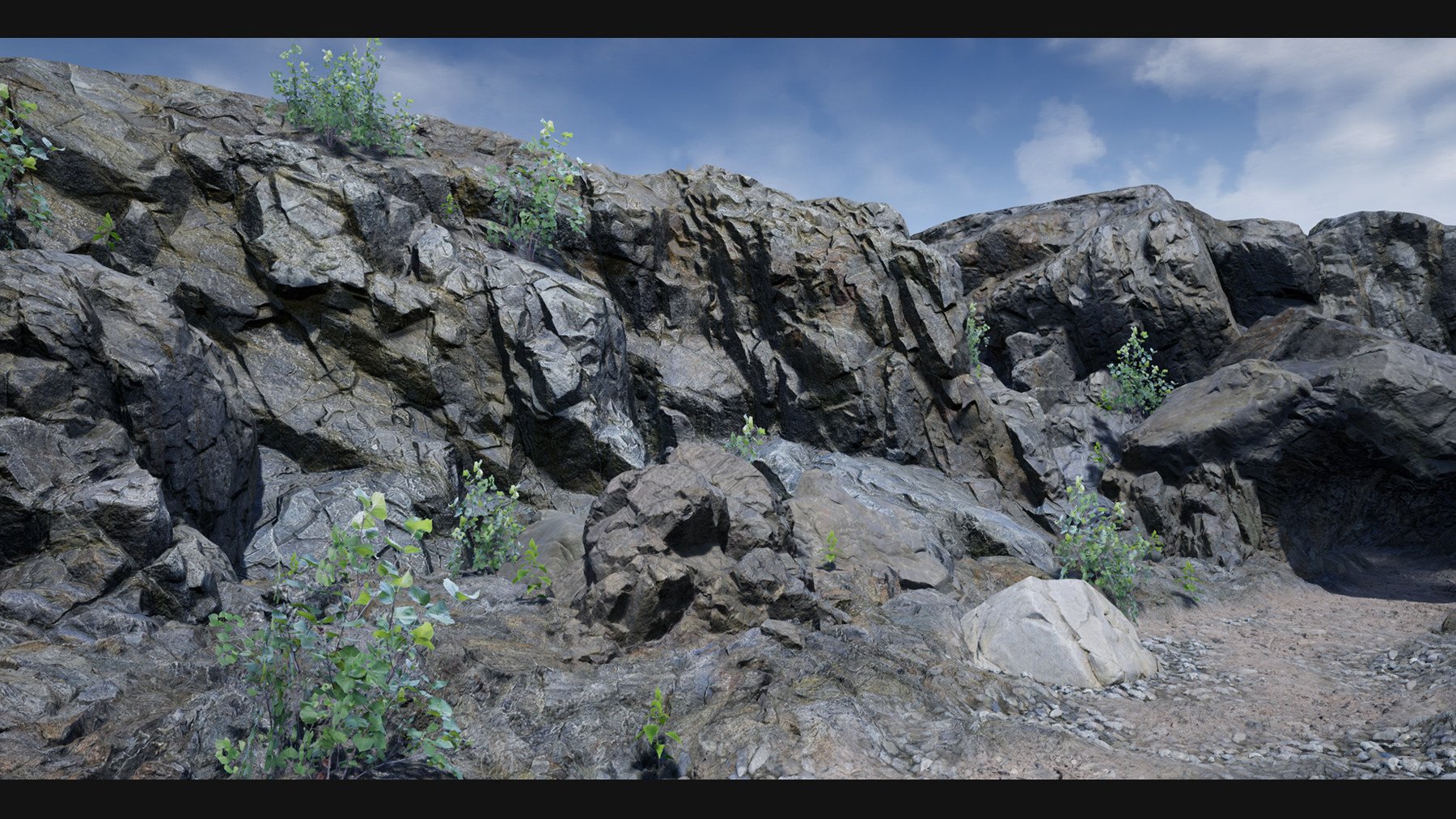 ArtStation - UE4 Realistic Modular Rocks | Game Assets