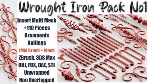 Wrought Iron Pack No1