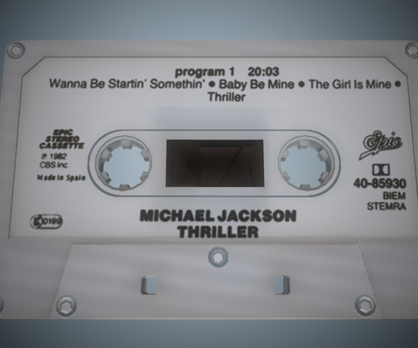 ArtStation 15 Cassette Tapes Game Assets