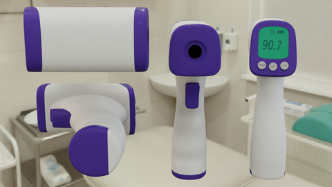 Infrared Thermometer   3D Model