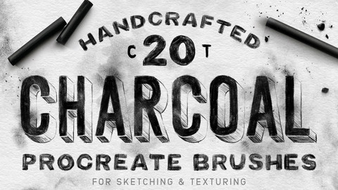 Charcoal Procreate Brushes