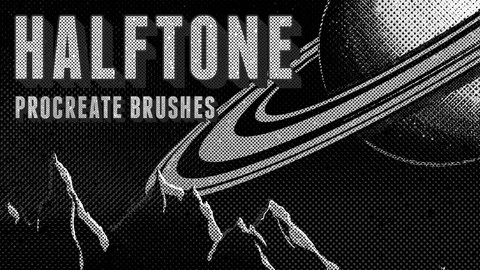 Halftone Procreate Brushes