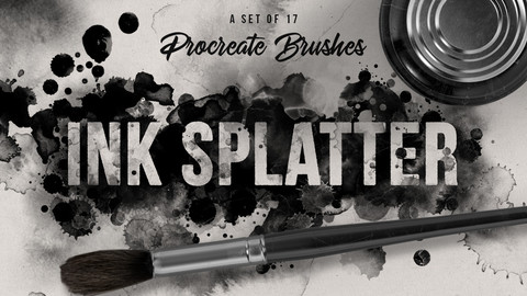 Ink Splatter Volume 2 Procreate Brushes