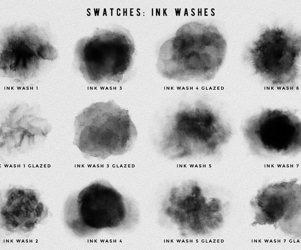 ArtStation - Ink Procreate Brushes | Brushes