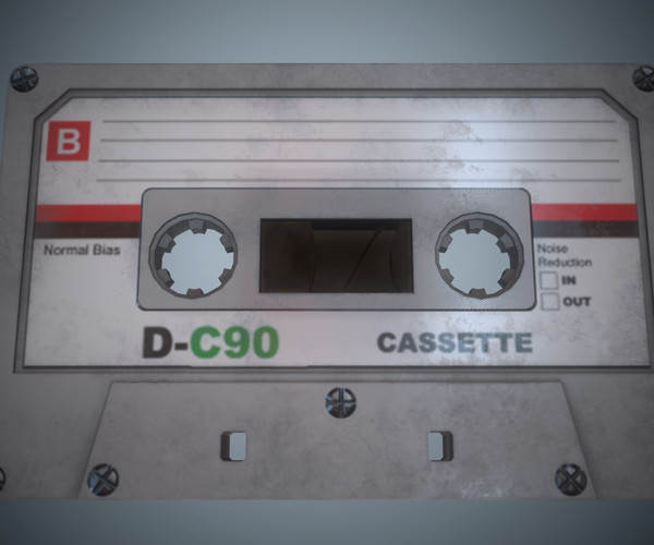 ArtStation - 15 Cassette Tapes | Game Assets