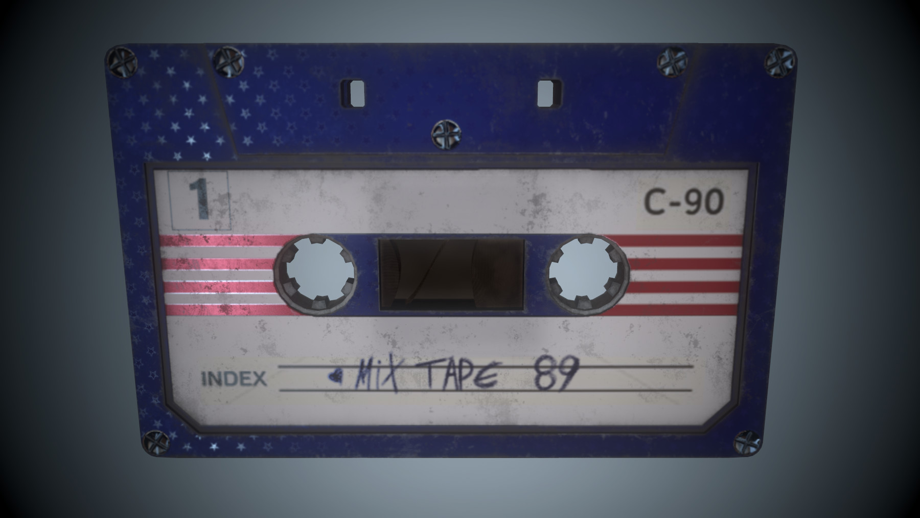 ArtStation 15 Cassette Tapes Game Assets