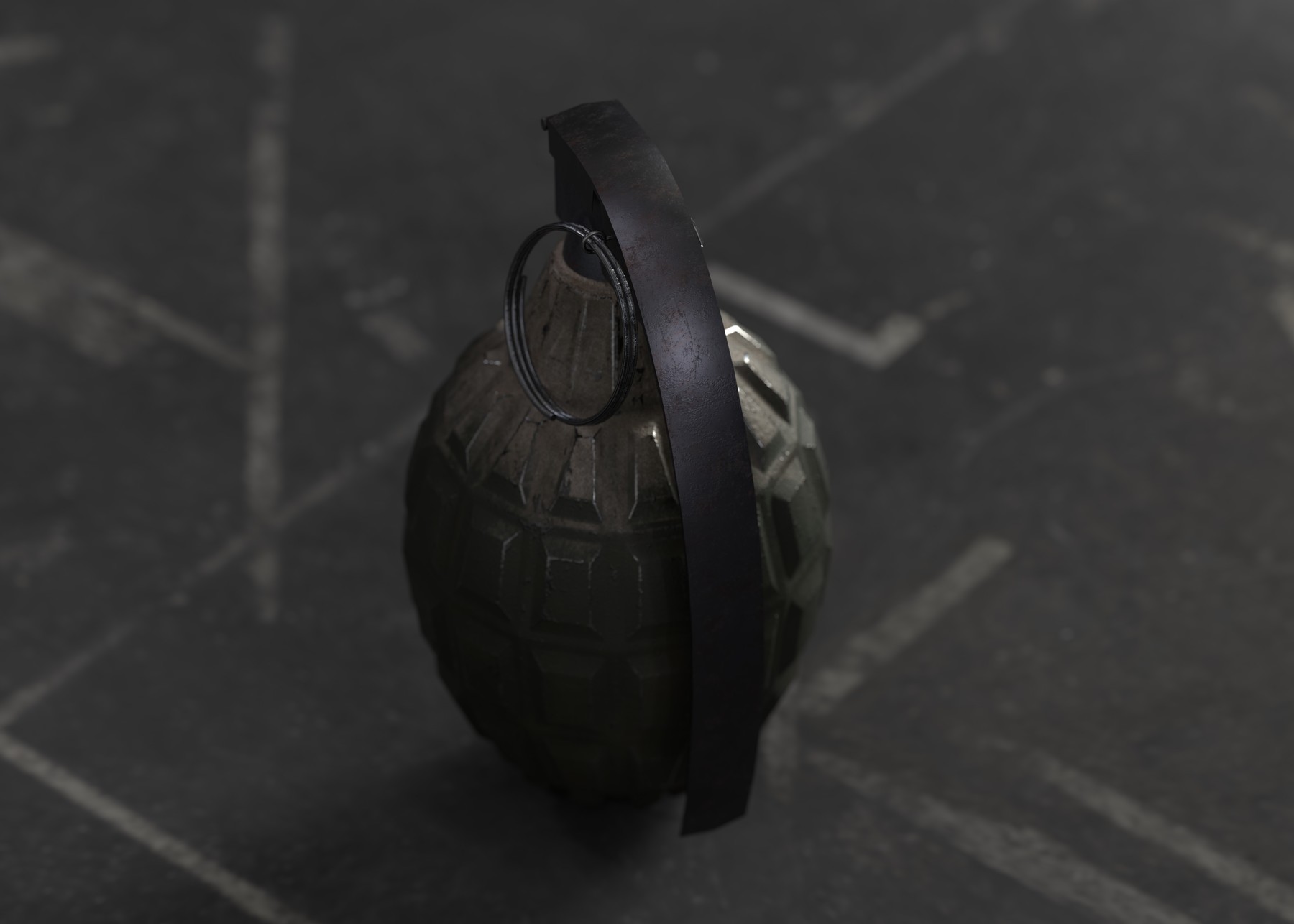 ArtStation Frag hand grenades PACK Game Assets