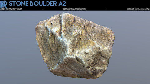 Stone Boulder A2