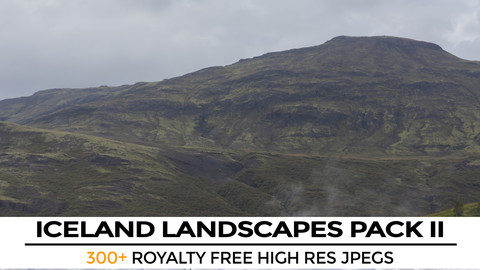 Iceland Landscapes Photo Reference Pack II