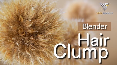 Blender Add-on | HairClump | VFX Grace
