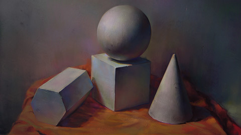 Essential Study - geometric solid in space