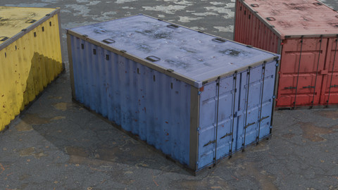 Blender To Unreal - Shipping Container - Full Workflow