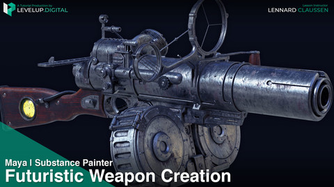 Futuristic Weapon Creation | Lennard Claussen