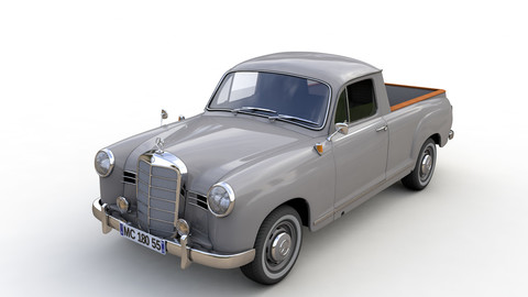 Mercedes-Benz 180D w120 Poton Pickup 1958