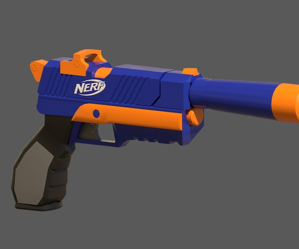 ArtStation - nerf gun | Game Assets