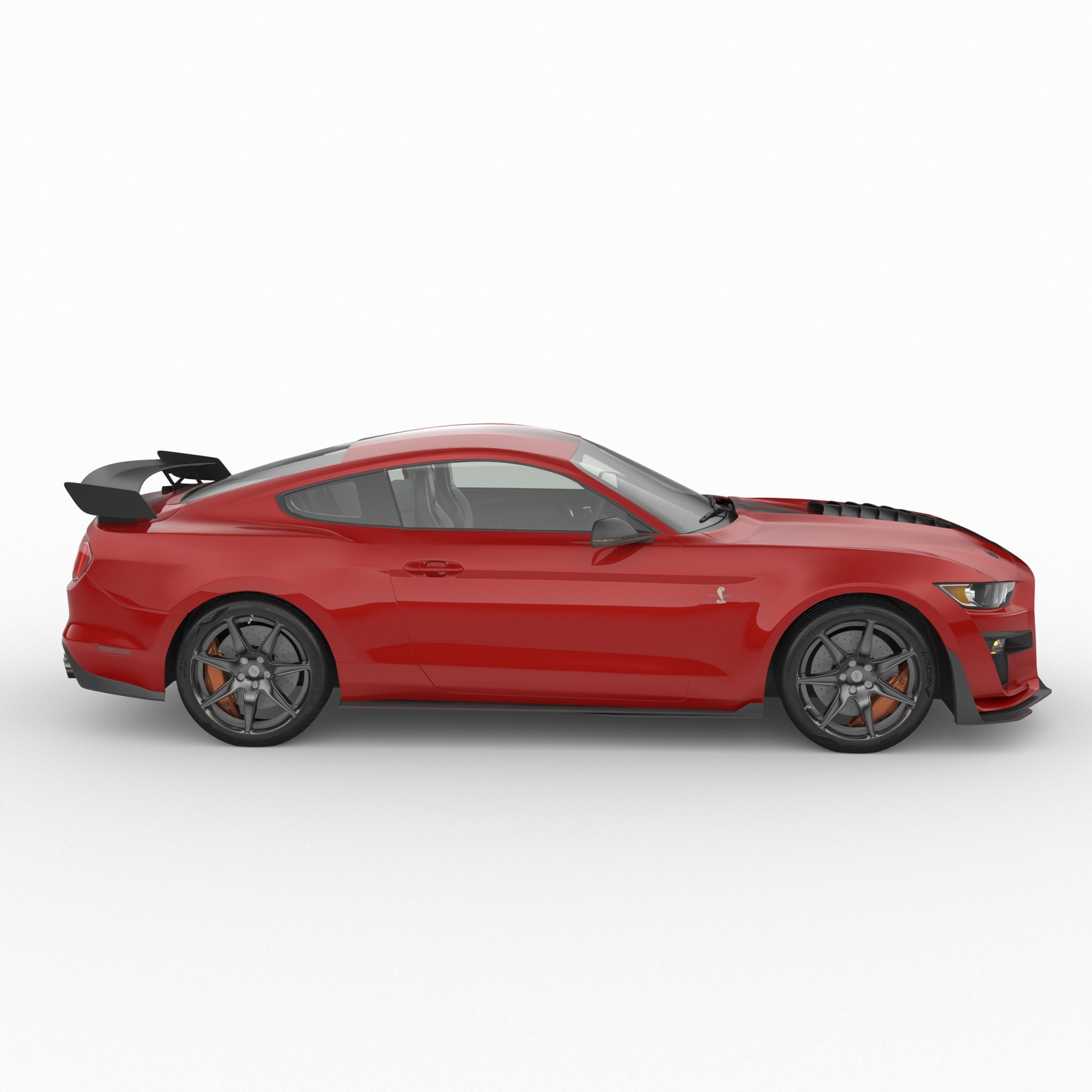 ArtStation - Ford Mustang Shelby GT500 2020 with HQ Interior | Game Assets