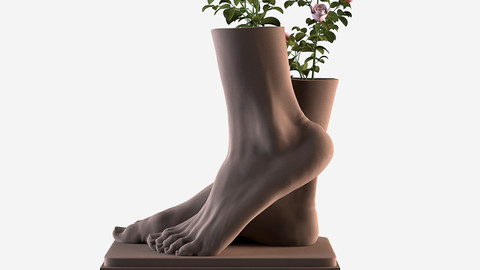 Foot Vase