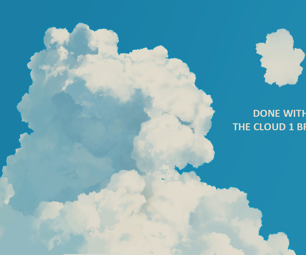 ArtStation - Anime Clouds, Stewart Mittnacht | Clouds, Rock background,  Ghibli