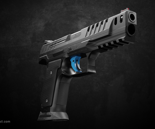 ArtStation - Walther Q5 Match SF Pistol | Game Assets