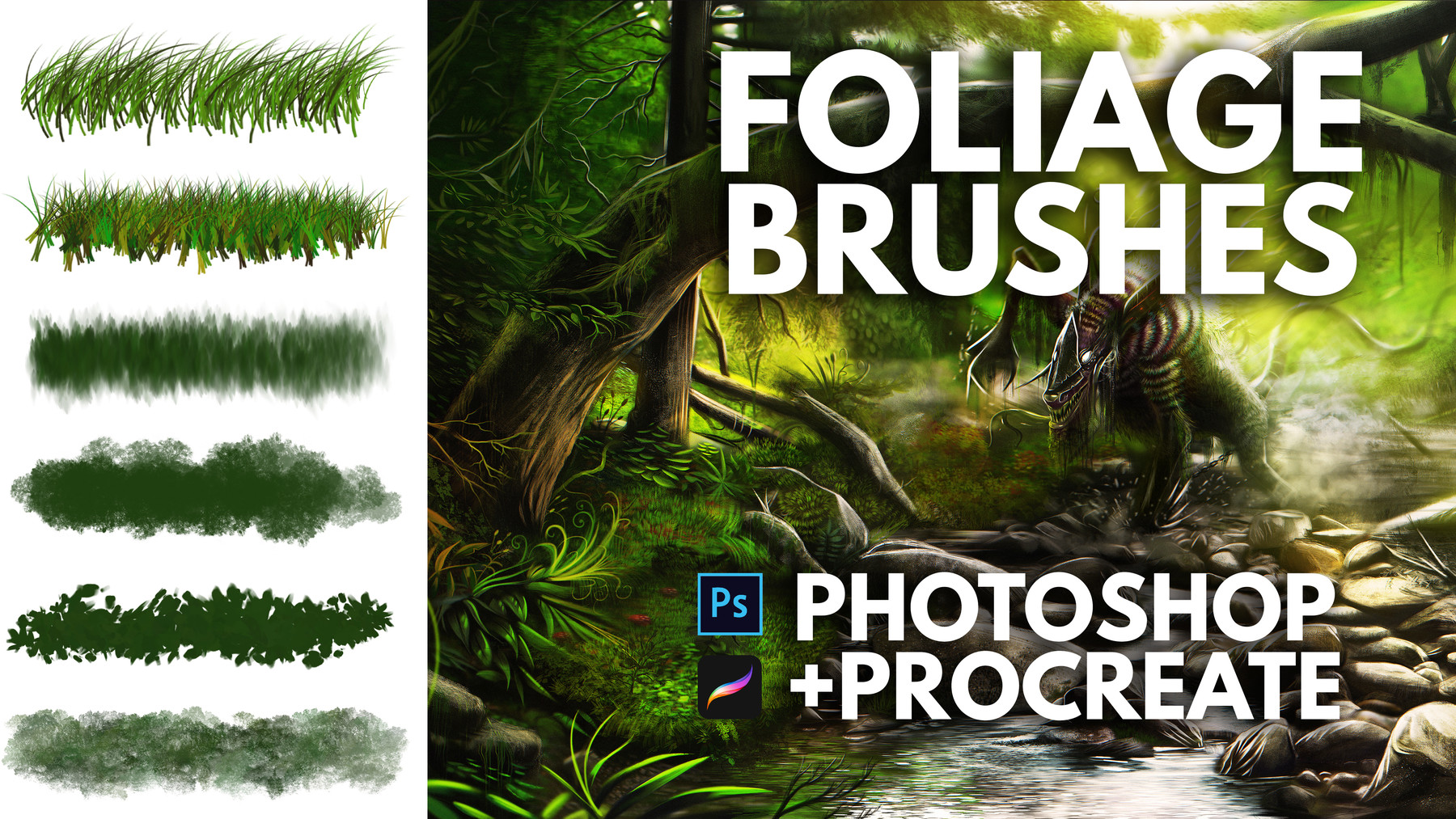 foliage brush procreate free