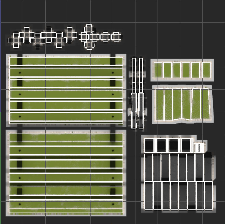 ArtStation 3D park bench asset Game Assets