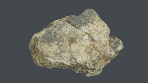 Photoscan_Stone_0025_only HighPoly Mesh(16K Textures)