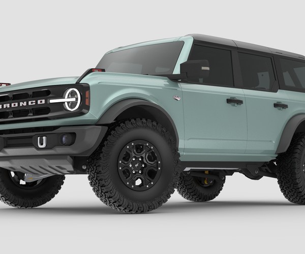 ArtStation - 2021 Ford Bronco 4-door Wildtrak | Resources