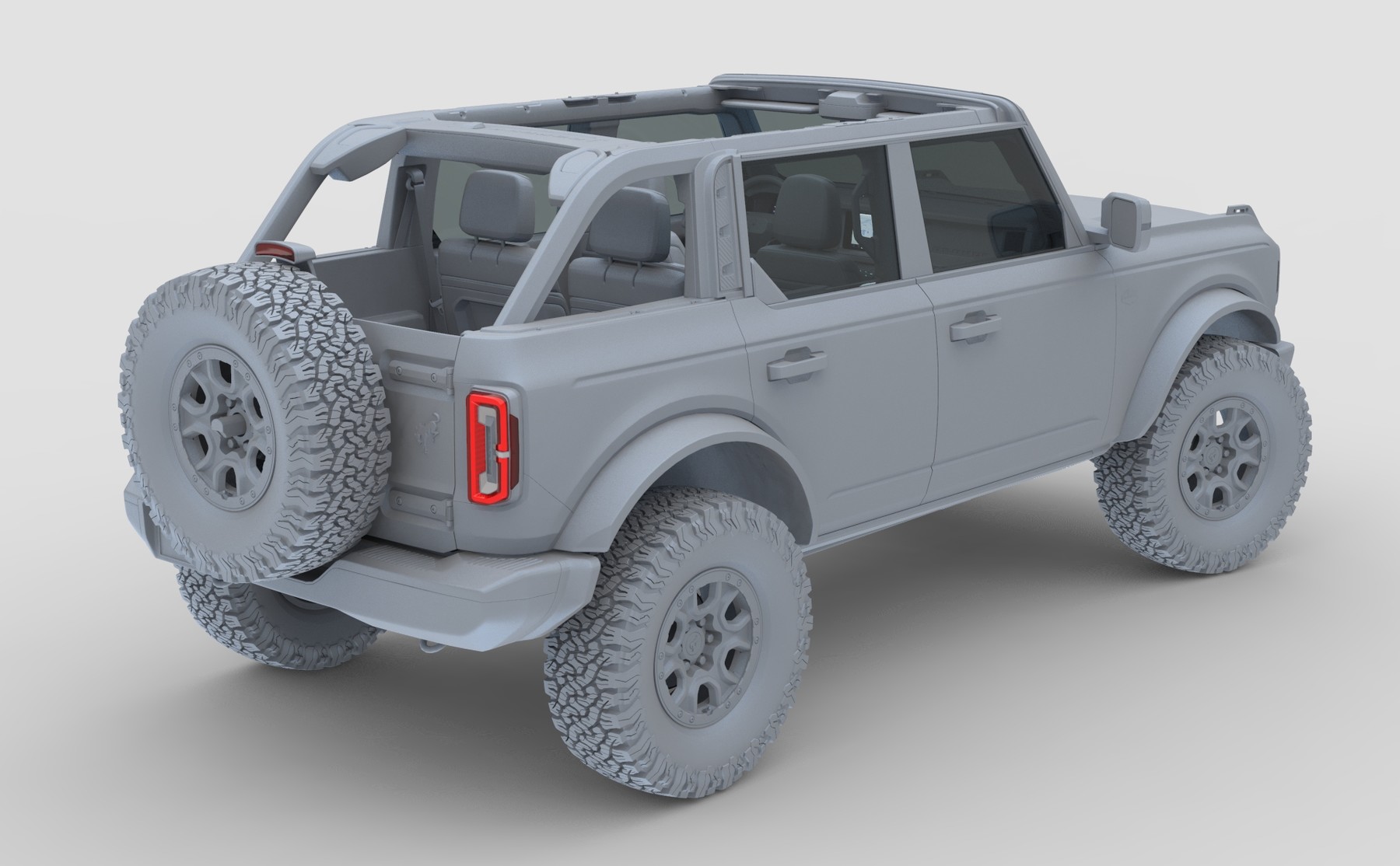 ArtStation 2021 Ford Bronco 4door Wildtrak Resources
