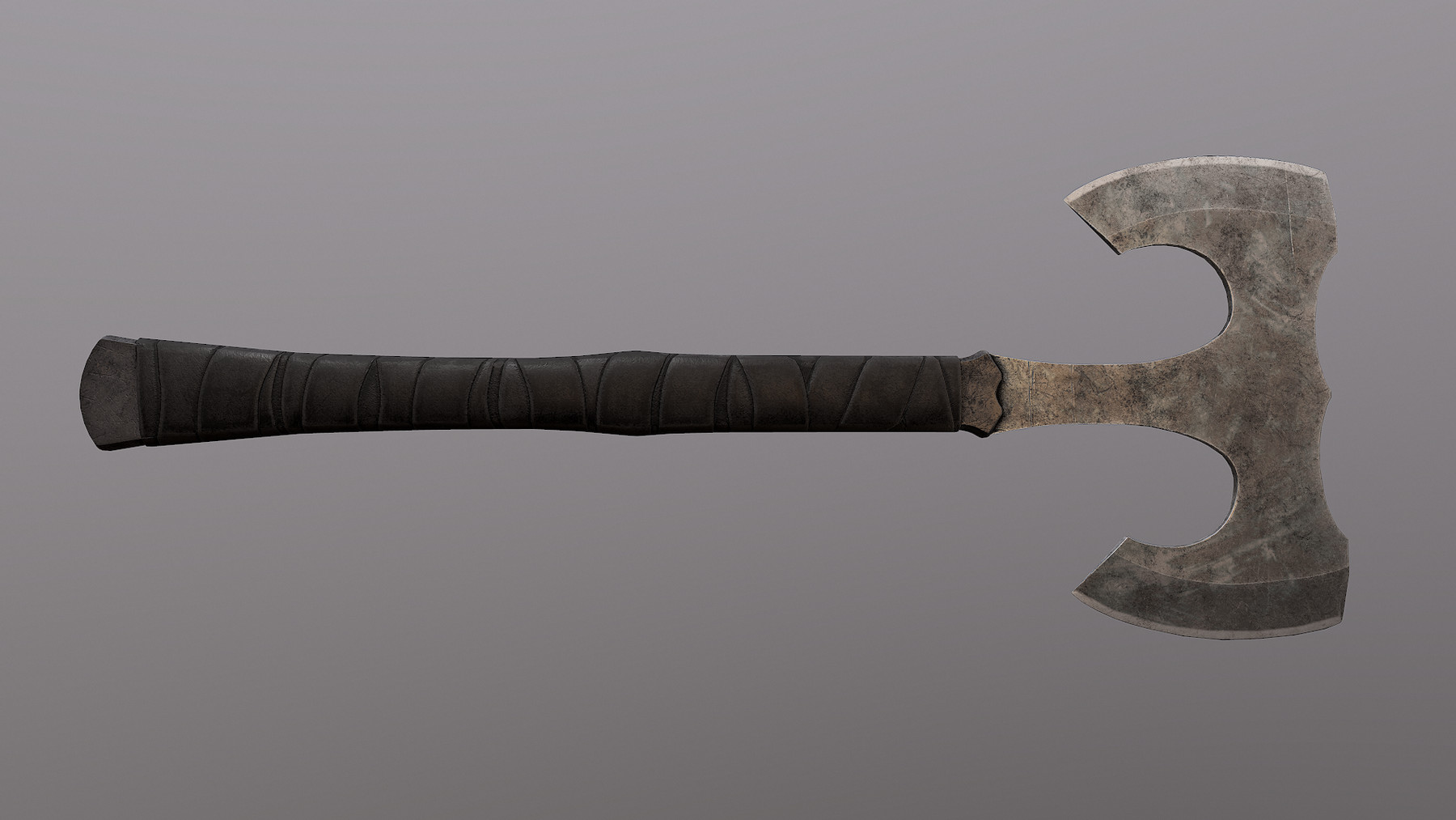 ArtStation PostApocalyptic Battle Axe Game Assets