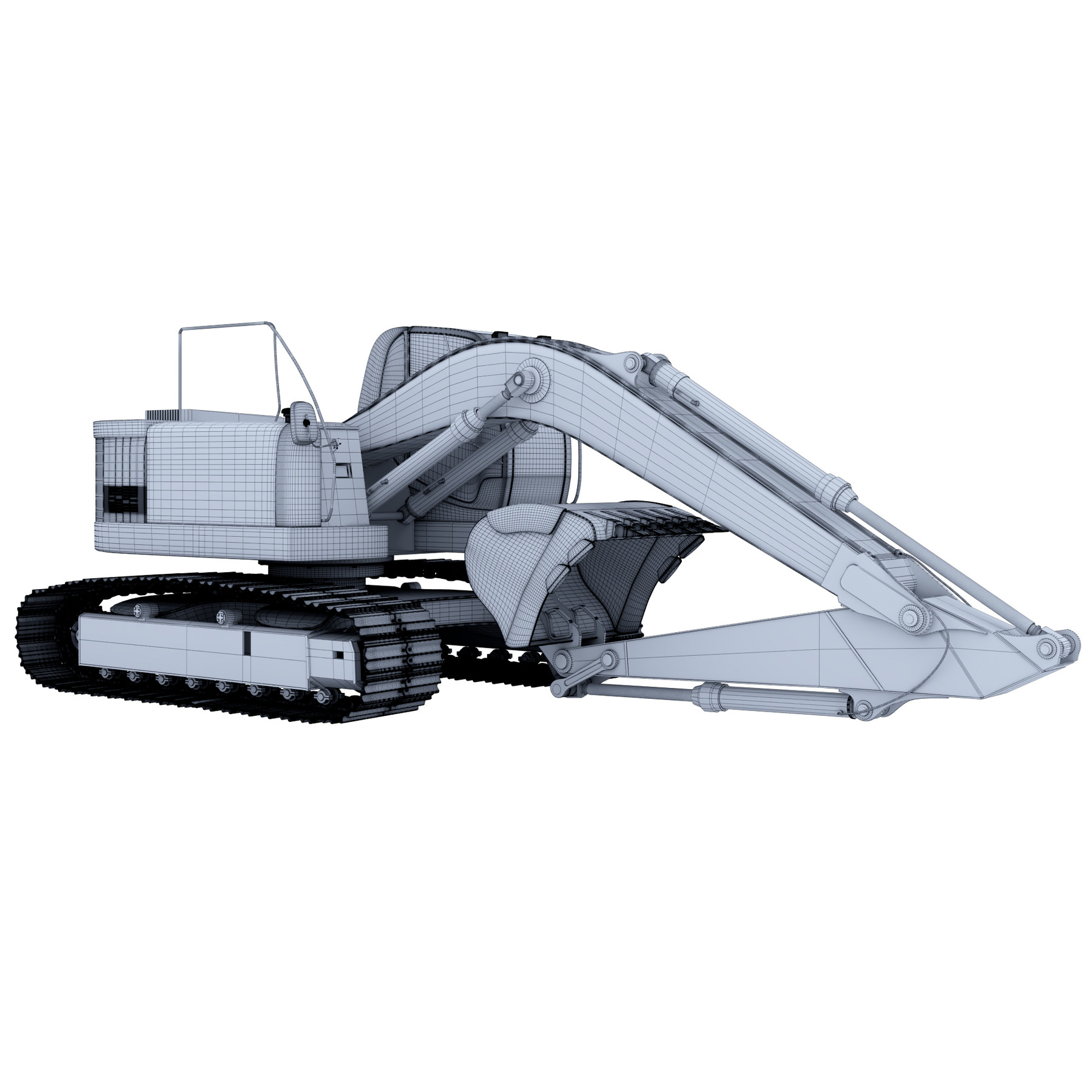 ArtStation Jcb_Excavator Game Assets