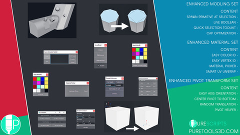 Enhanced Modeling Material Pivot Set