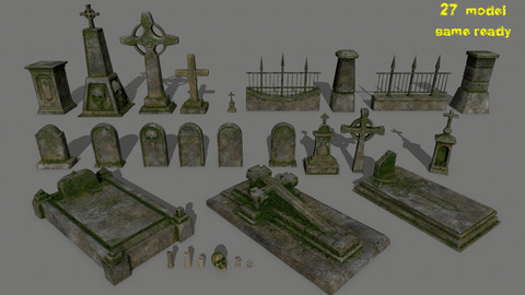 tombstone set