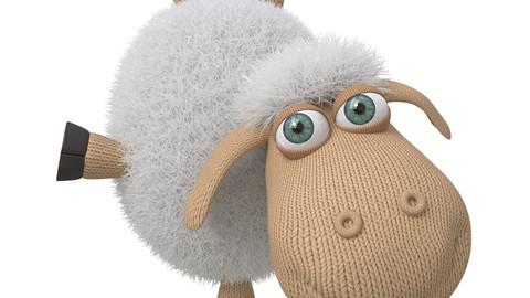 3d ridiculous sheep
