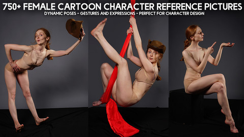 750+ Female Cartoon Character Reference Pictures