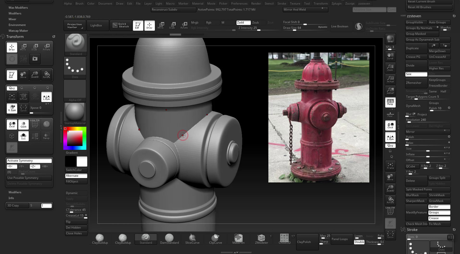 ArtStation - Fire Hydrant Game ready Asset | Tutorials