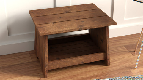 Seat Crates | 3D model | 4k Textures