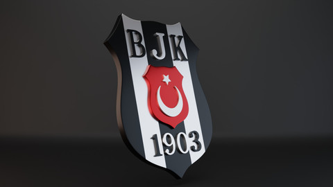 BJK Logo  3D model