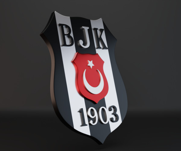 ArtStation - BJK Logo 3D model | Game Assets