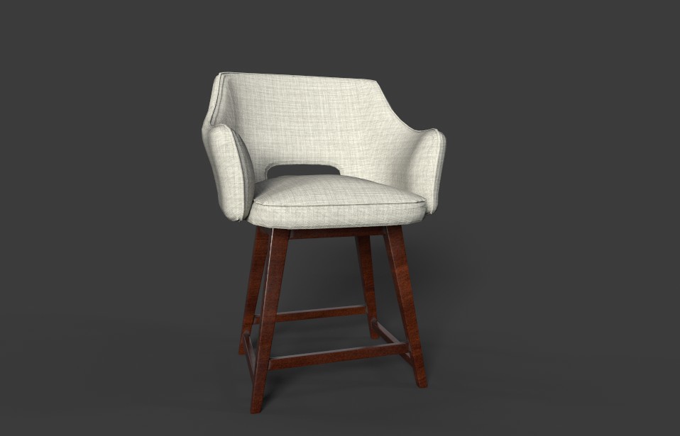 rivet malida counter stool