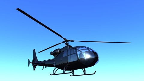 3D model Airbus Helicopter H130