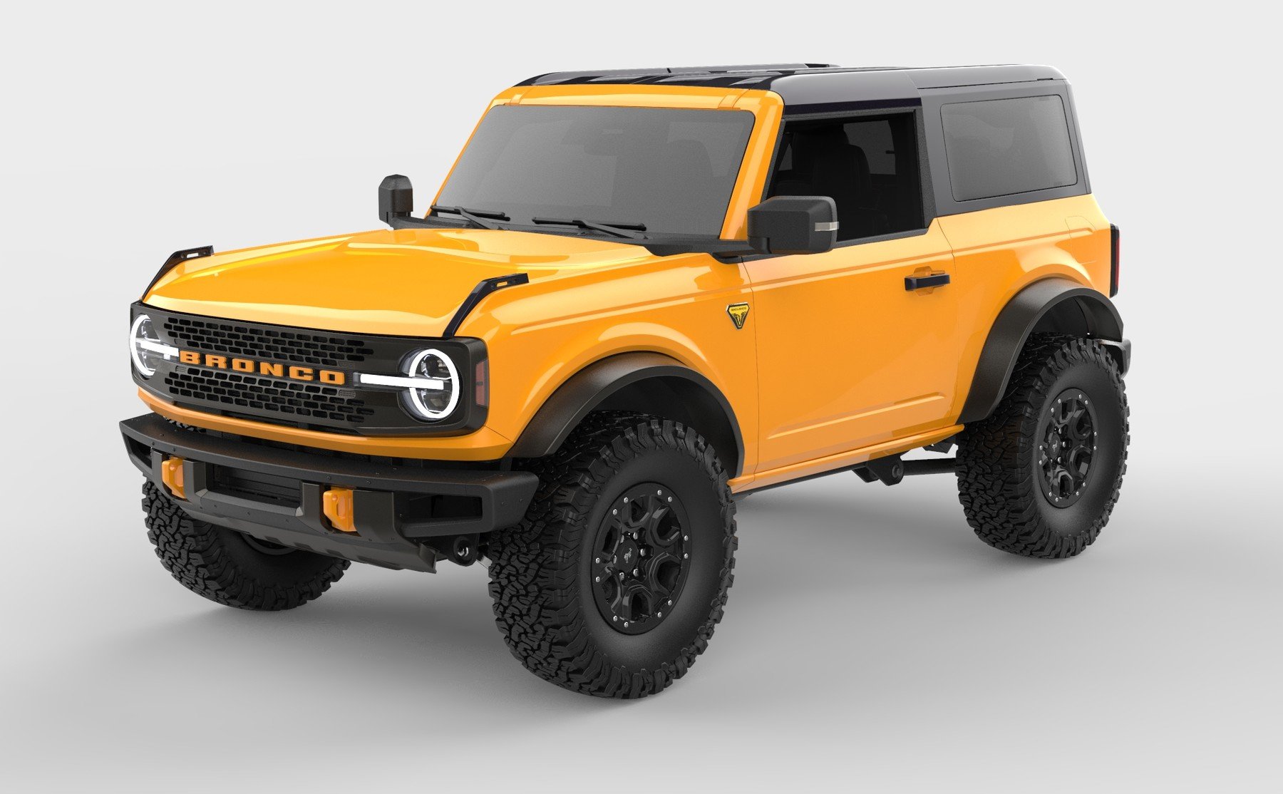 Barba Rossa - 2021 Ford Bronco 2-door Badlands 3D model