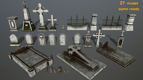 tombstone set