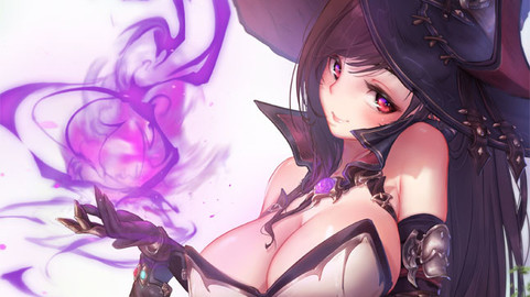 Tifa Dark Witch Vertical Live Wallpaper