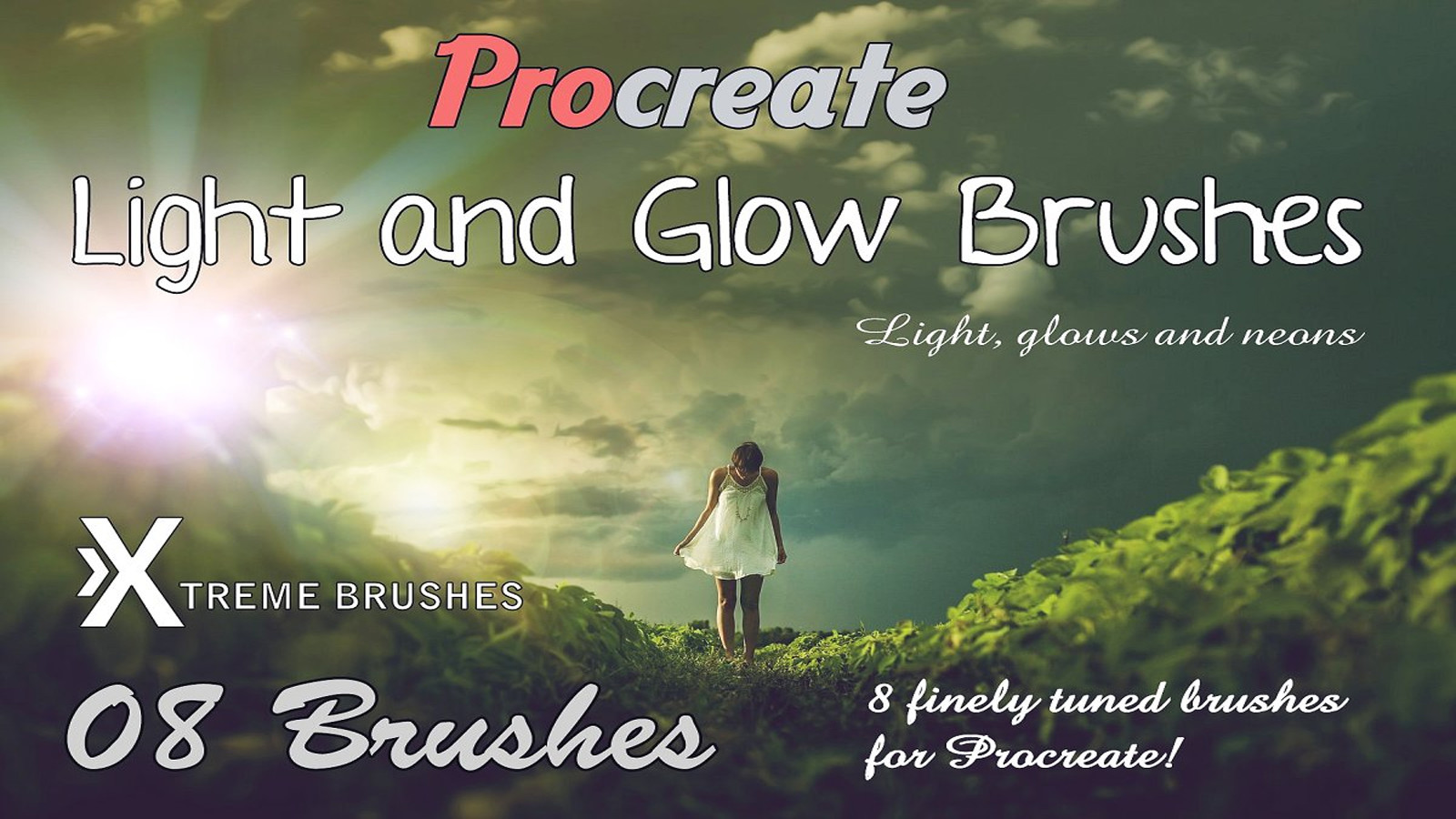 Download ArtStation - Procreate Light & Glow | Brushes
