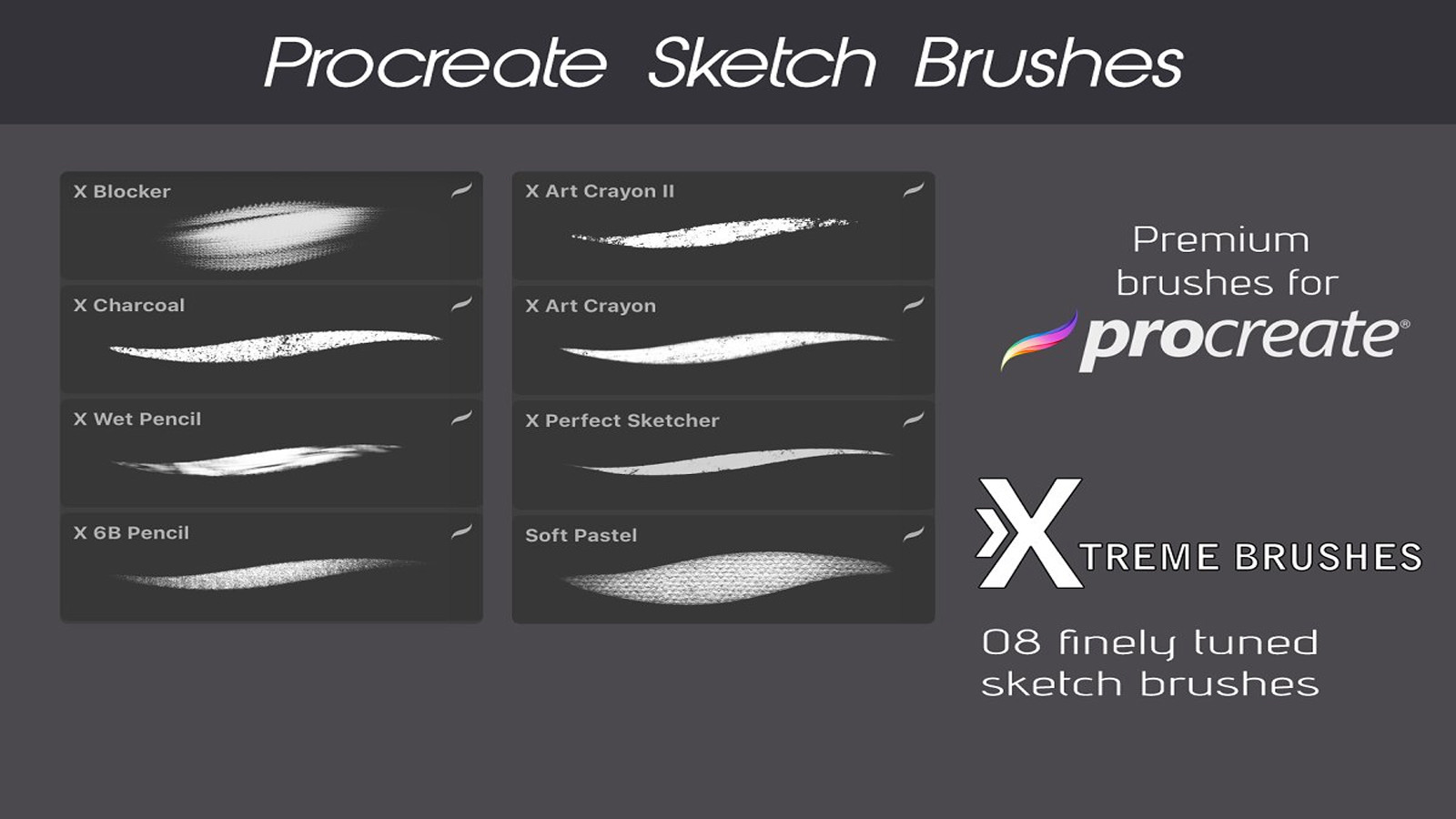 ArtStation Procreate Sketch Brushes Brushes