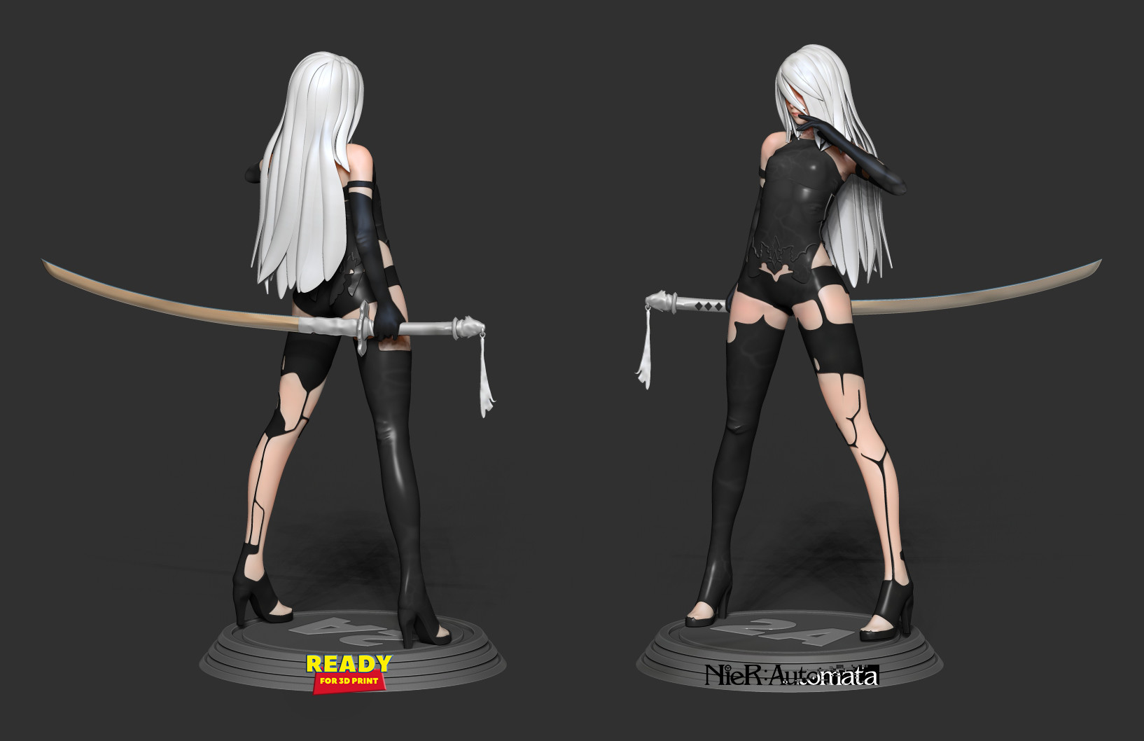 YoRHa Type A (Attacker) No.2 or A2 serves as the protagonist of Branch C in...